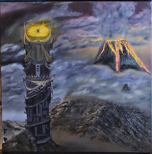 #53 Eye of Sauron at Mordor! 20x20 Pro Series Canvas